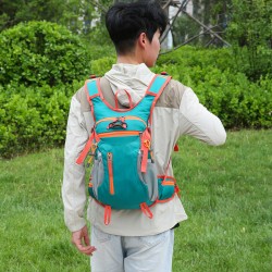 Outdoor cycling bag, multi-functional large-capacity lightweight off-road helmet bag, breathable lightweight casual marathon backpack