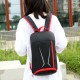 Outdoor sports foldable backpack, portable cycling sports mountaineering bag, large-capacity water-resistant nylon fabric backpack