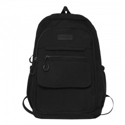 New lightweight backpack for travel, trendy large-capacity schoolbag for junior and senior high school students, fashionable Korean-style simple and versatile backpack