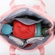Wholesale cross-border mom bag logo multi-purpose large-capacity mom bag, fashionable and lightweight solid-color double-shoulder mother and baby bag Wholesale cross-border mom bag logo multi-purpose large-capacity mom bag, fashionable and lightweight solid-color double-shoulder mother and baby bag