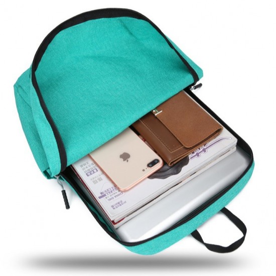 Solid-color double-shoulder, colorful outdoor student bags, small backpacks, travel bags, training class bags, printed school bags, wholesale in stock Solid-color double-shoulder, colorful outdoor student bags, small backpacks, travel bags, training class bags, printed school bags, wholesale in stock