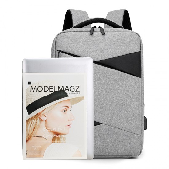 New cross-border wholesale business travel backpack, large-capacity USB charging computer bag, casual college student bag New cross-border wholesale business travel backpack, large-capacity USB charging computer bag, casual college student bag