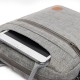 Men's business hand-held casual computer bag, fashionable single-shoulder crossbody bag, vertical briefcase, 13-inch document storage bag