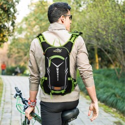 New cross-border outdoor cycling bag, men's large-capacity sports backpack, multi-functional travel bicycle water bag backpack