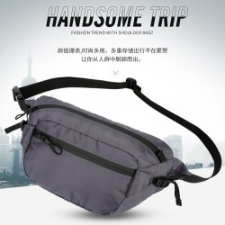 New men's and women's single-shoulder bags, crossbody bags, waist bags, and multi-functional waist bags for men's and women's outdoor sports
