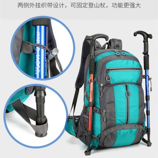The new outdoor hiking backpack is breathable, lightweight, multi-layered, water-resistant and has a large capacity The new outdoor hiking backpack is breathable, lightweight, multi-layered, water-resistant and has a large capacity