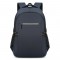 Wholesale backpack, large-capacity men's quality computer travel backpack, solid-color business trip outdoor casual commuting schoolbag