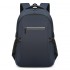 Wholesale backpack, large-capacity men's quality computer travel backpack, solid-color business trip outdoor casual commuting schoolbag