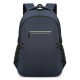 Wholesale backpack, large-capacity men's quality computer travel backpack, solid-color business trip outdoor casual commuting schoolbag Wholesale backpack, large-capacity men's quality computer travel backpack, solid-color business trip outdoor casual commuting schoolbag
