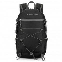 Multi-functional folding backpack, outdoor lightweight travel backpack, large-capacity student schoolbag, casual sports hiking bag