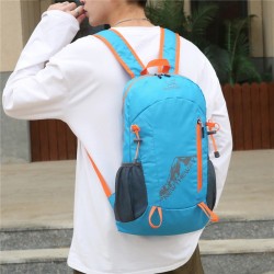 New large-capacity schoolbag, fashionable sports outdoor hiking bag, running foldable, unisex travel backpack