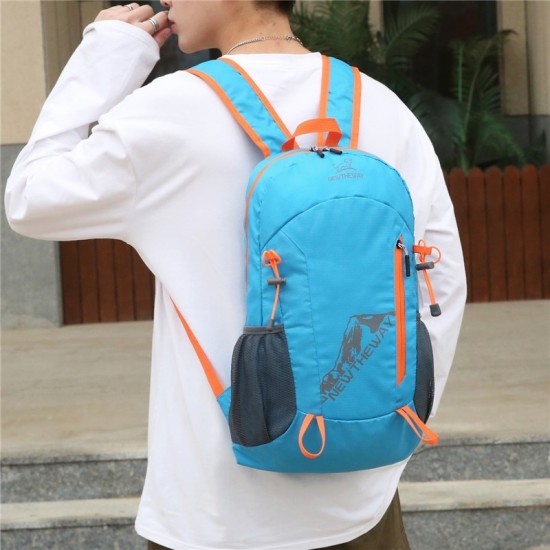 New large-capacity schoolbag, fashionable sports outdoor hiking bag, running foldable, unisex travel backpack New large-capacity schoolbag, fashionable sports outdoor hiking bag, running foldable, unisex travel backpack