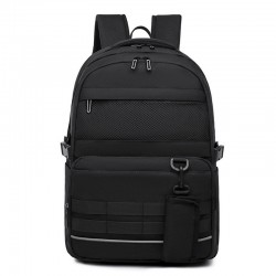 Wholesale Korean trendy student backpacks, male and female couple student schoolbags, two-in-one casual travel and outdoor backpacks