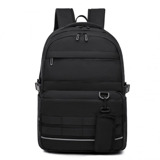 Wholesale Korean trendy student backpacks, male and female couple student schoolbags, two-in-one casual travel and outdoor backpacks Wholesale Korean trendy student backpacks, male and female couple student schoolbags, two-in-one casual travel and outdoor backpacks