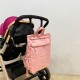 Wholesale cross-border mom bag logo multi-purpose large-capacity mom bag, fashionable and lightweight solid-color double-shoulder mother and baby bag Wholesale cross-border mom bag logo multi-purpose large-capacity mom bag, fashionable and lightweight solid-color double-shoulder mother and baby bag