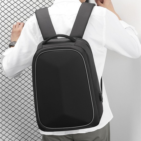 New cross-border LOGO printed men's e-sports backpack, hard shell backpack, men's cool and trendy computer business waterproof men's schoolbag New cross-border LOGO printed men's e-sports backpack, hard shell backpack, men's cool and trendy computer business waterproof men's schoolbag