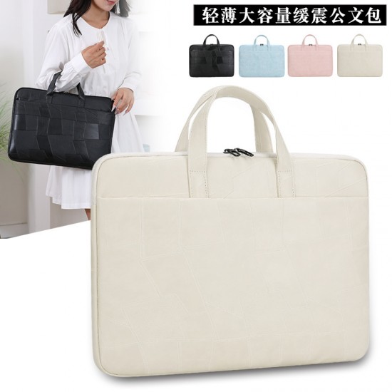 Factory wholesale laptop bags, notebook inner bags, single-shoulder bags, business commuting computer bags, simple briefcases Factory wholesale laptop bags, notebook inner bags, single-shoulder bags, business commuting computer bags, simple briefcases