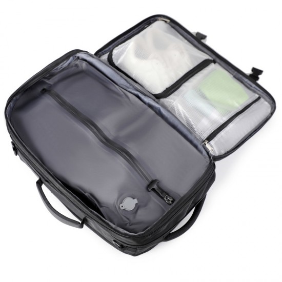 Vacuum compressed cross-border backpack, high-end business backpack, expandable large-capacity business trip and travel bag, computer bag Vacuum compressed cross-border backpack, high-end business backpack, expandable large-capacity business trip and travel bag, computer bag