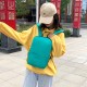 Solid-color double-shoulder, colorful outdoor student bags, small backpacks, travel bags, training class bags, printed school bags, wholesale in stock Solid-color double-shoulder, colorful outdoor student bags, small backpacks, travel bags, training class bags, printed school bags, wholesale in stock