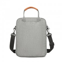 Men's business hand-held casual computer bag, fashionable single-shoulder crossbody bag, vertical briefcase, 13-inch document storage bag