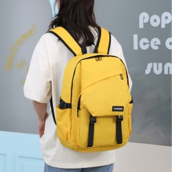 Wholesale of new business men's large-capacity computer backpacks for spring and summer, casual campus school bags, workwear style backpacks