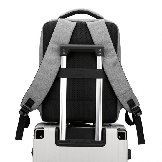 New cross-border wholesale business travel backpack, large-capacity USB charging computer bag, casual college student bag New cross-border wholesale business travel backpack, large-capacity USB charging computer bag, casual college student bag