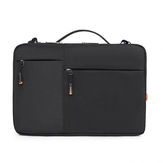 New large-capacity, fashionable hand-held notebook bag with inner liner, men's portable and simple computer bag for students to work New large-capacity, fashionable hand-held notebook bag with inner liner, men's portable and simple computer bag for students to work