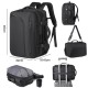 Vacuum compressed cross-border backpack, high-end business backpack, expandable large-capacity business trip and travel bag, computer bag Vacuum compressed cross-border backpack, high-end business backpack, expandable large-capacity business trip and travel bag, computer bag