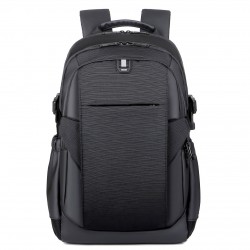 Large-capacity schoolbag, men's expandable neutral business backpack, multi-functional wholesale, breathable business men's computer backpack
