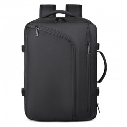 Vacuum compressed cross-border backpack, high-end business backpack, expandable large-capacity business trip and travel bag, computer bag