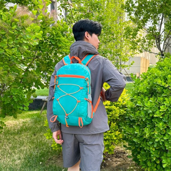 Multi-functional folding backpack, outdoor lightweight travel backpack, large-capacity student schoolbag, casual sports hiking bag Multi-functional folding backpack, outdoor lightweight travel backpack, large-capacity student schoolbag, casual sports hiking bag