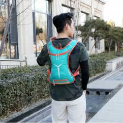 New fitness water bag, storage bag, men's outdoor colorful cycling bag, water-resistant sports backpack