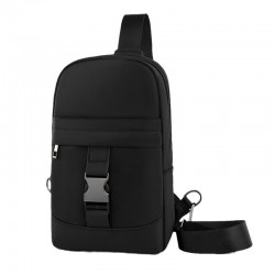 Casual men's chest bag, simple single-shoulder crossbody bag, multi-functional trendy brand crossbody bag, small bag, trendy crossbody bag, men's bag
