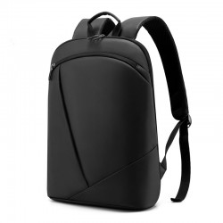 Men's ultra-thin cross-border LOGO printed backpack, computer bag, college student schoolbag, commuting and casual backpack for work