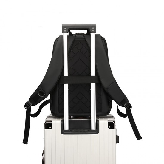 Trendy new cross-border notebook bag, computer schoolbag, backpack, simple, business, fashionable, lightweight and large-capacity backpack Trendy new cross-border notebook bag, computer schoolbag, backpack, simple, business, fashionable, lightweight and large-capacity backpack