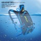 Outdoor sports backpack for both men and women, travel and hiking adventure, multi-functional cycling, with a water bag that can be stored Outdoor sports backpack for both men and women, travel and hiking adventure, multi-functional cycling, with a water bag that can be stored