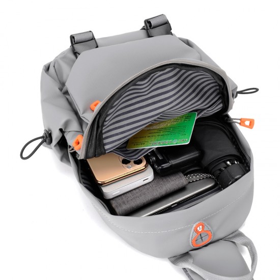 Cross-border casual and versatile men's chest bag, Korean-style fashionable and simple single-shoulder bag, multi-purpose usb charging crossbody backpack Cross-border casual and versatile men's chest bag, Korean-style fashionable and simple single-shoulder bag, multi-purpose usb charging crossbody backpack