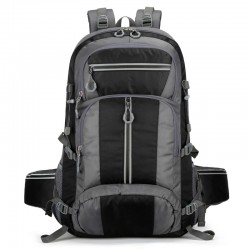 The new outdoor hiking backpack is breathable, lightweight, multi-layered, water-resistant and has a large capacity