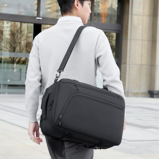 Vacuum compressed cross-border backpack, high-end business backpack, expandable large-capacity business trip and travel bag, computer bag Vacuum compressed cross-border backpack, high-end business backpack, expandable large-capacity business trip and travel bag, computer bag